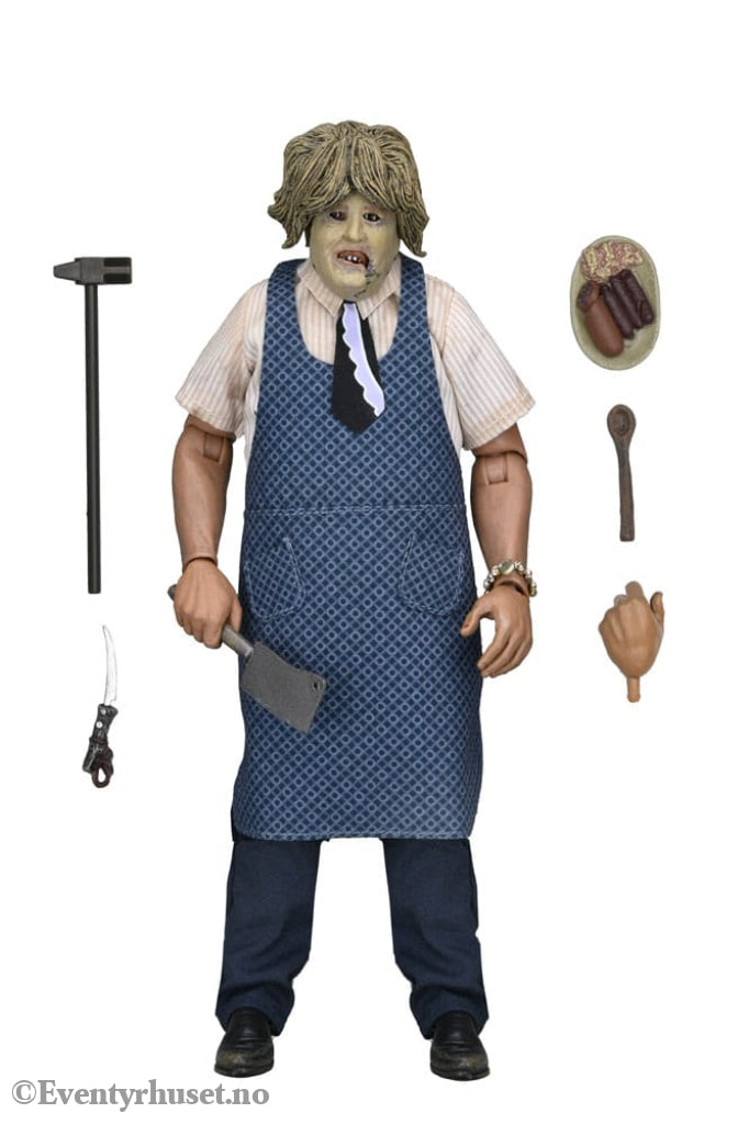 Texas Chainsaw Massacre Clothed Action Figure Leatherface with Old Lady Mask 20 cm Toys