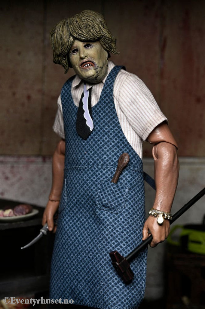 Texas Chainsaw Massacre Clothed Action Figure Leatherface with Old Lady Mask 20 cm Toys