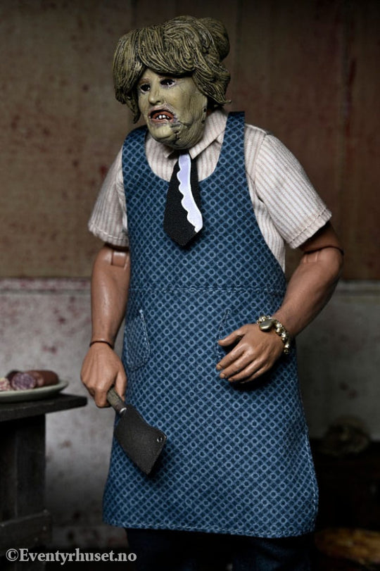 Texas Chainsaw Massacre Clothed Action Figure Leatherface with Old Lady Mask 20 cm Toys