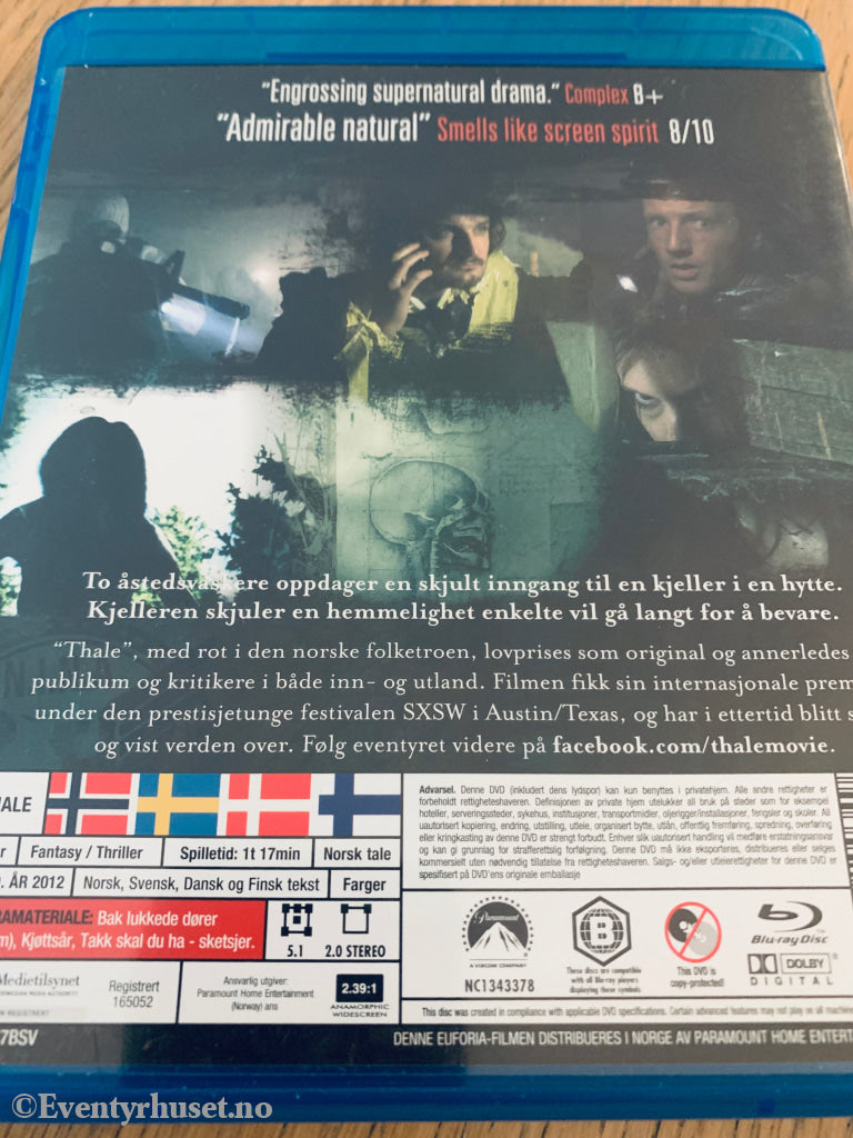 Thale. Blu-Ray. Blu-Ray Disc