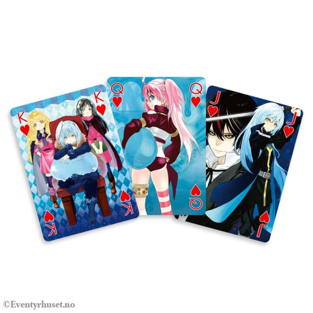 That Time I Got Reincarnated as a Slime Playing Cards Games