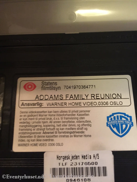 The Adams Family Reunion. 1998. Vhs. Vhs