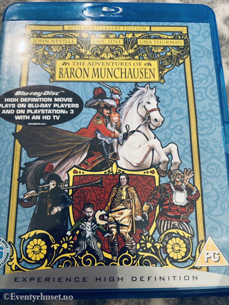 The Adventures of Baron Munchausen. Blu-ray.