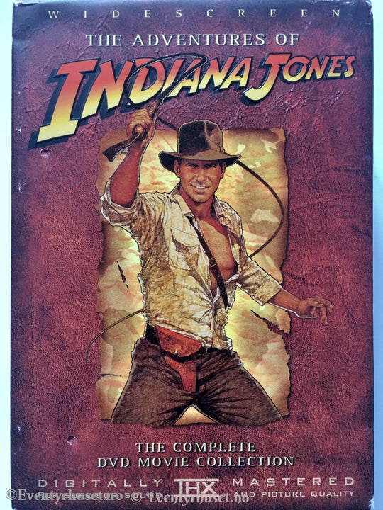 The Adventures Of Indiana Jones. Complete Dvd Movie Collection. Dvd.