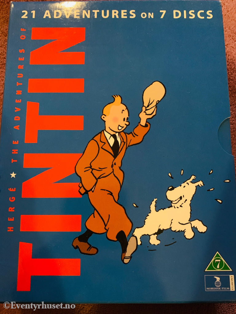 The Adventures of Tintin. DVD samleboks.