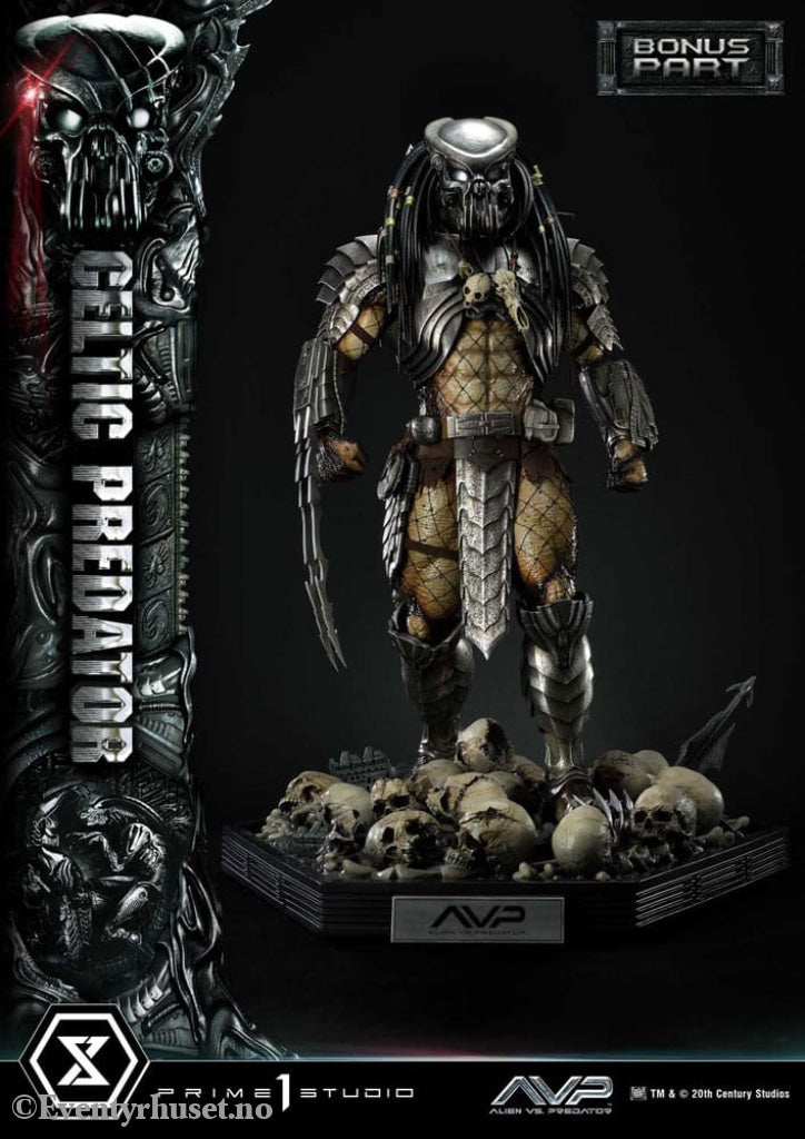 The Alien vs. Predator Museum Masterline Series Statue 1/3 Celtic Predator Bonus Ver. 95 cm Collectibles