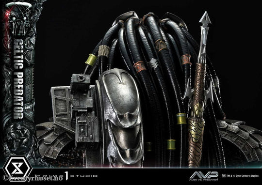 The Alien vs. Predator Museum Masterline Series Statue 1/3 Celtic Predator Bonus Ver. 95 cm Collectibles