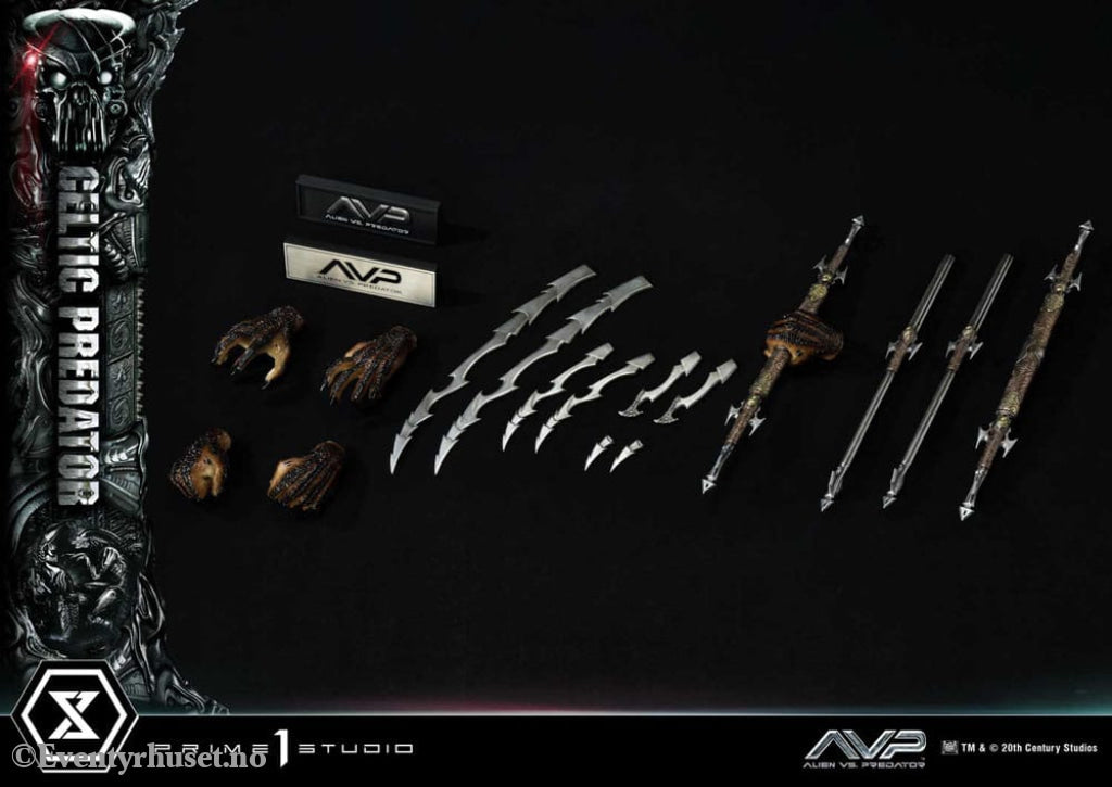 The Alien vs. Predator Museum Masterline Series Statue 1/3 Celtic Predator Bonus Ver. 95 cm Collectibles