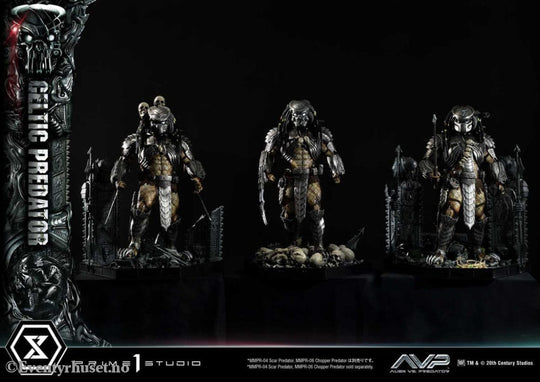 The Alien vs. Predator Museum Masterline Series Statue 1/3 Celtic Predator Bonus Ver. 95 cm Collectibles