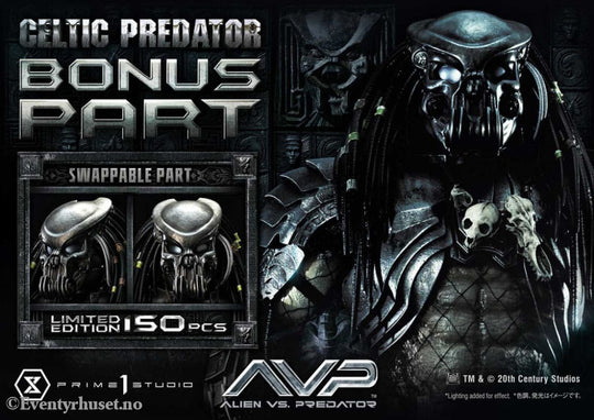The Alien vs. Predator Museum Masterline Series Statue 1/3 Celtic Predator Bonus Ver. 95 cm Collectibles