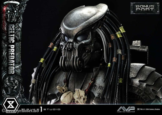 The Alien vs. Predator Museum Masterline Series Statue 1/3 Celtic Predator Bonus Ver. 95 cm Collectibles