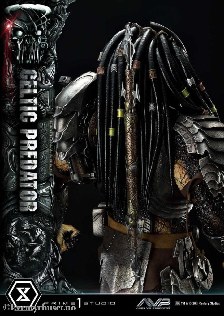 The Alien vs. Predator Museum Masterline Series Statue 1/3 Celtic Predator Bonus Ver. 95 cm Collectibles