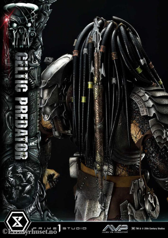 The Alien vs. Predator Museum Masterline Series Statue 1/3 Celtic Predator Bonus Ver. 95 cm Collectibles