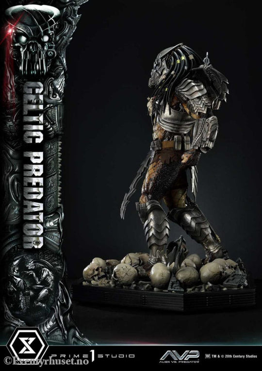 The Alien vs. Predator Museum Masterline Series Statue 1/3 Celtic Predator Bonus Ver. 95 cm Collectibles
