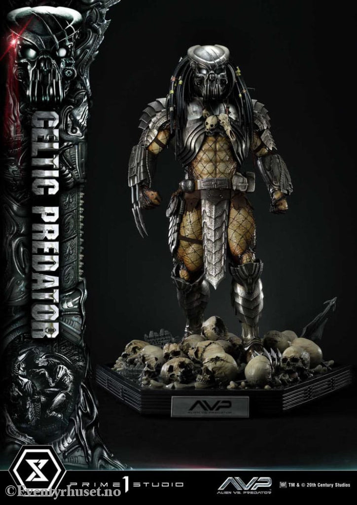 The Alien vs. Predator Museum Masterline Series Statue 1/3 Celtic Predator Bonus Ver. 95 cm Collectibles