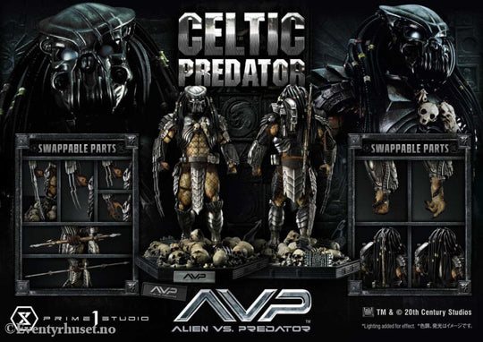 The Alien vs. Predator Museum Masterline Series Statue 1/3 Celtic Predator Bonus Ver. 95 cm Collectibles