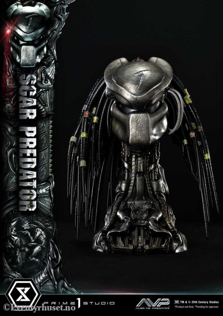 The Alien vs. Predator Museum Masterline Series Statue 1/3 Scar Predator 93 cm Collectibles
