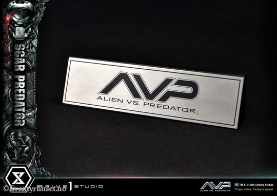 The Alien vs. Predator Museum Masterline Series Statue 1/3 Scar Predator Deluxe Bonus Version 93 cm Collectibles