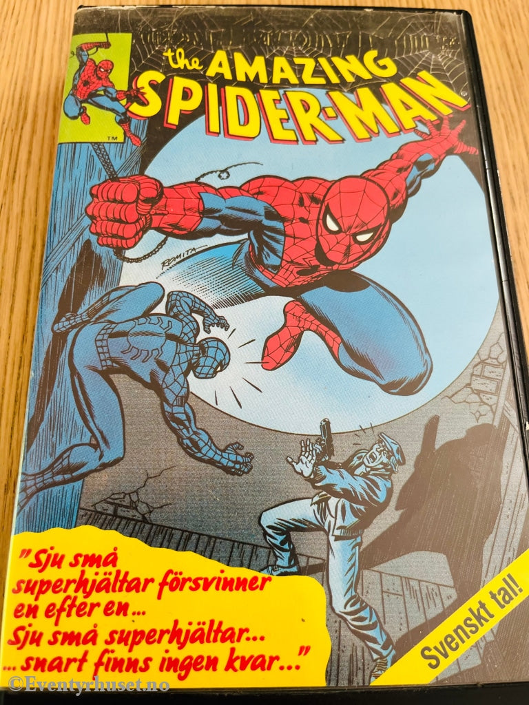 The Amazing Spiderman. 1986. Vhs Big Box. Svensk Tale.