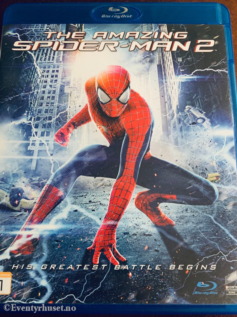 The Amazing Spiderman 2 (Marvel). 2014. Blu-Ray. Blu-Ray Disc