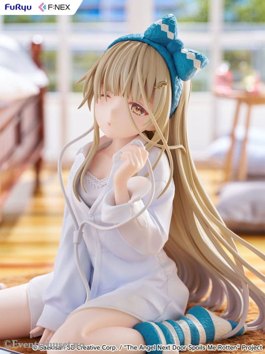 The Angel Next Door Spoils Me Rotten F:Nex PVC Statue 1/7 Mahiru Shiina Relax Ver. 14 cm Manga & Anime