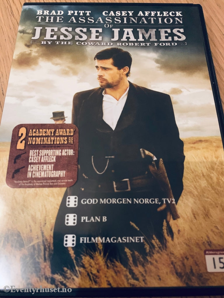 The Assassination Of Jesse James. 2007. Dvd. Dvd