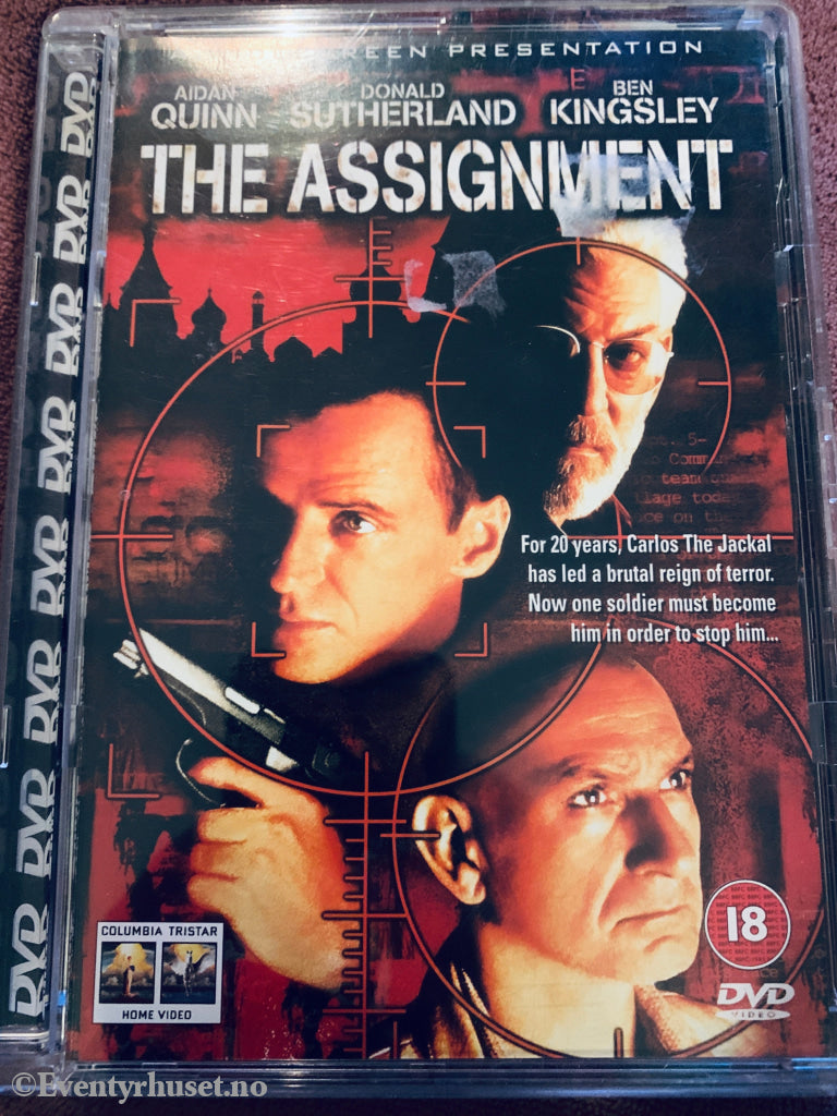 The Assignment. DVD. Glassboks!