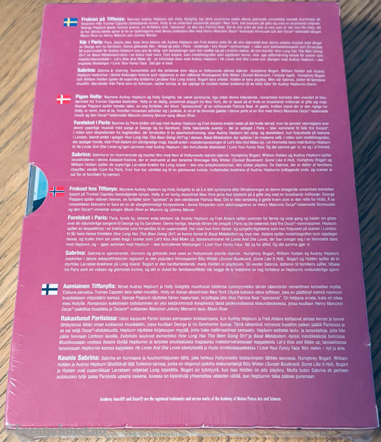 The Audrey Hepburn Collection. 2007. DVD samleboks. Ny i plast!