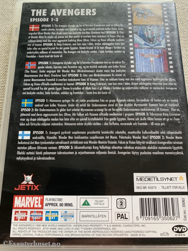 The Avengers Vol. 1. Dvd. Dvd