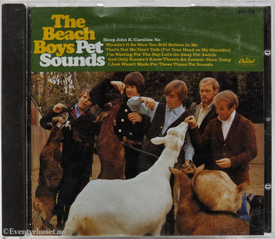 The Beach Boys. 1966 (CD-utgave). Pet Sounds. Musikk-CD.