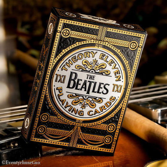 The Beatles Playing Cards Black Special Edition Games