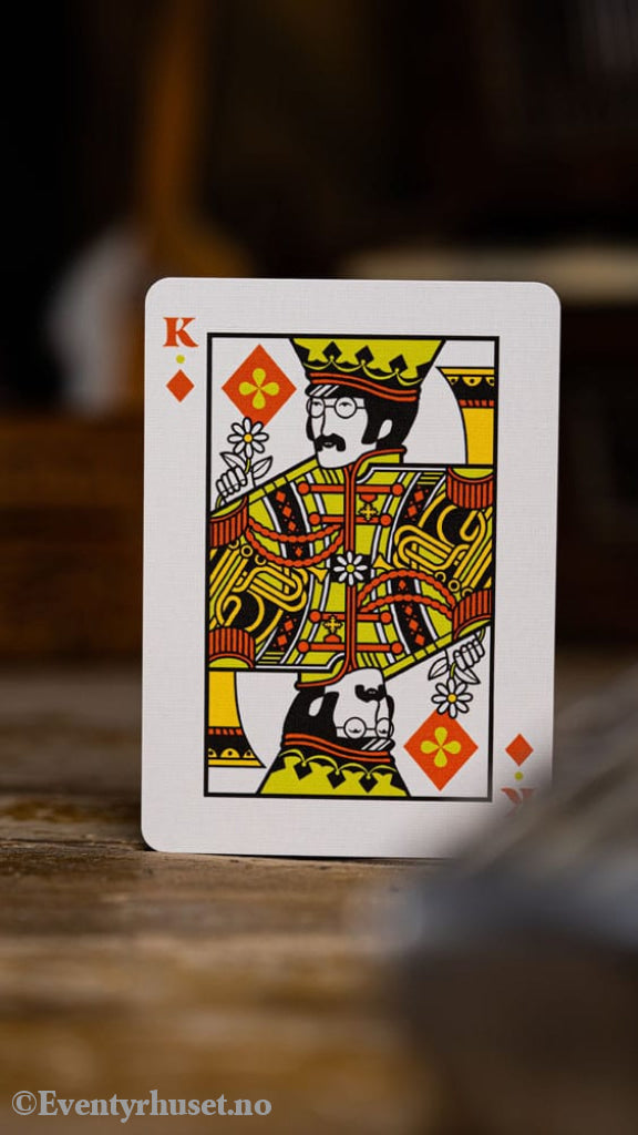 The Beatles Playing Cards Blue Version Games