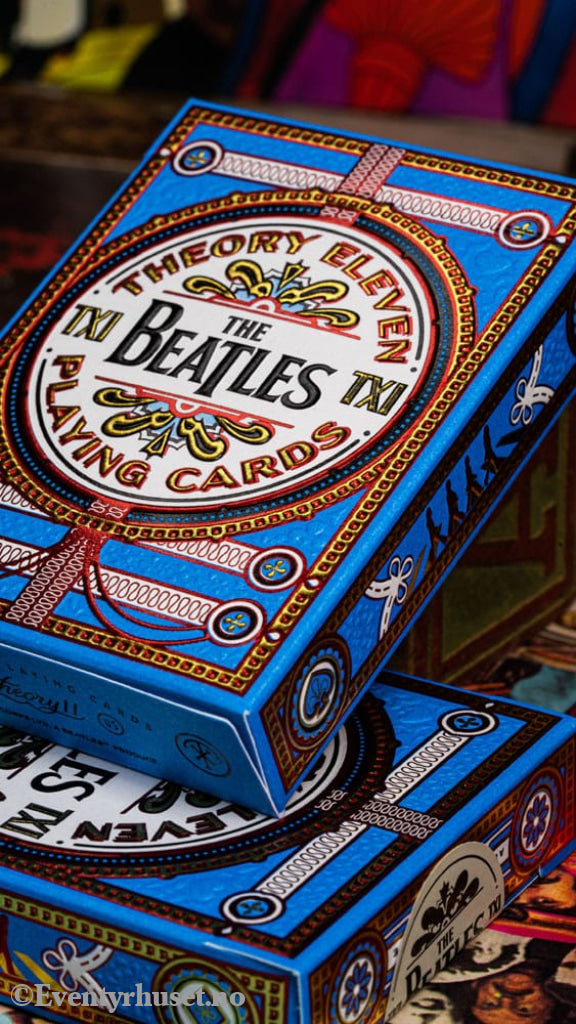 The Beatles Playing Cards Blue Version Games