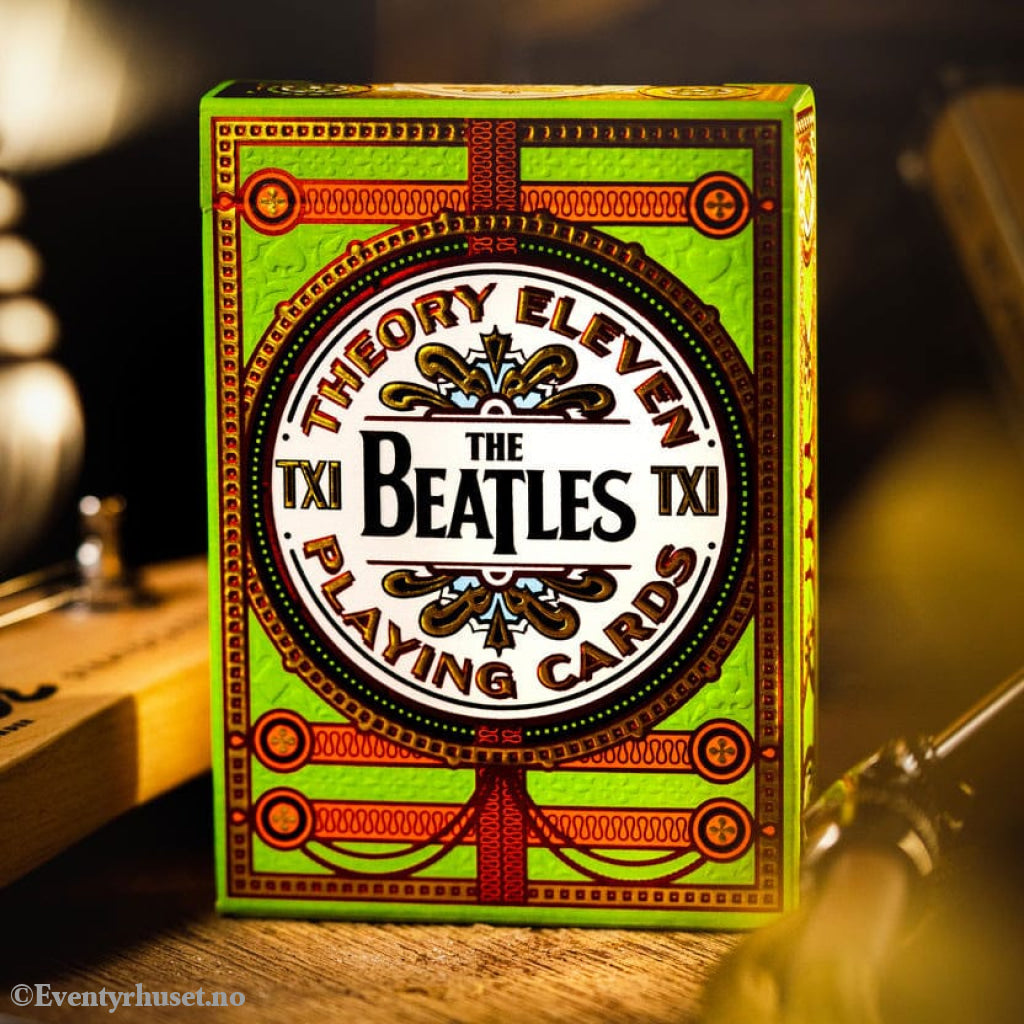 The Beatles Playing Cards Green Version Games