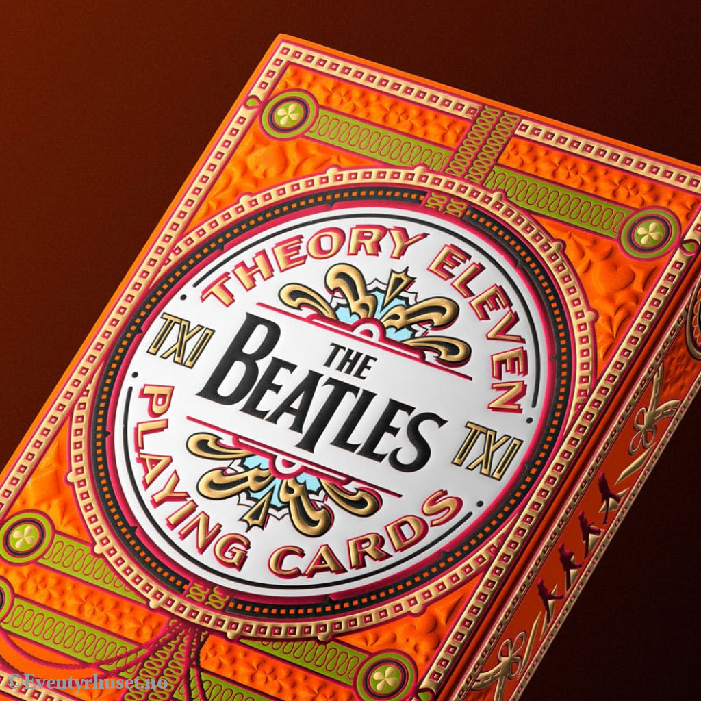 The Beatles Playing Cards Orange Version Games