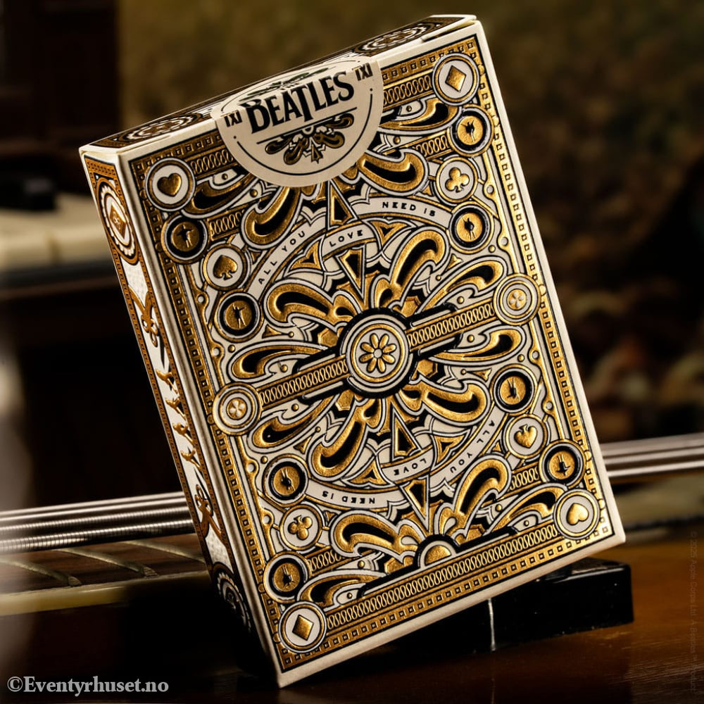 The Beatles Playing Cards White Special Edition Games