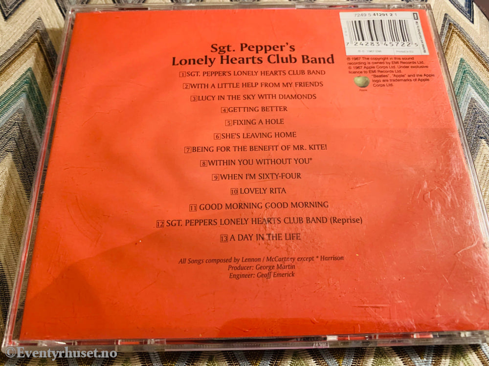 The Beatles ‎– Sgt. Pepper’s Lonely Hearts Club Band. 1987. Cd. Cd