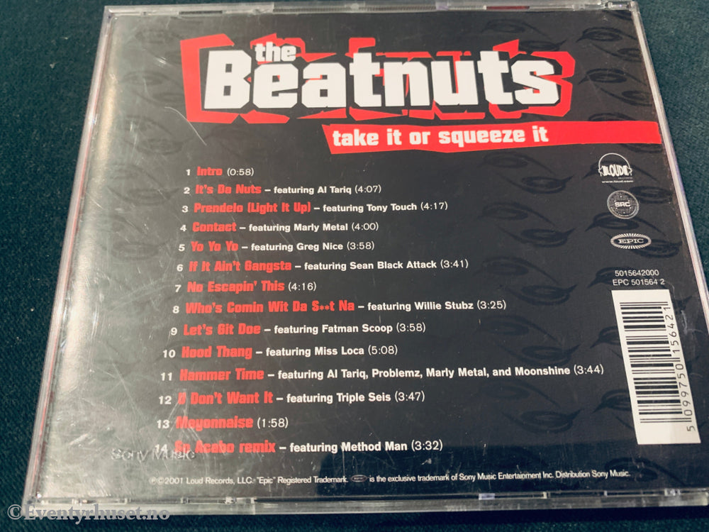 The Beatnuts. Take it or Squeeze it. 2001. CD.