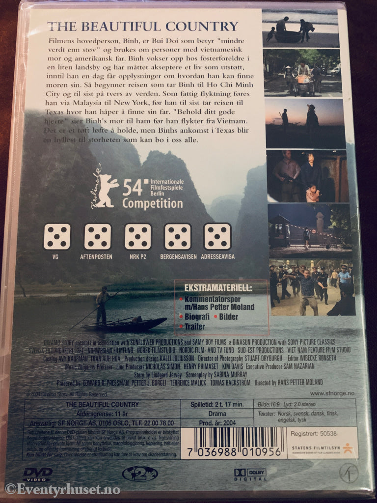 The Beautiful Country. DVD. Ny i plast!