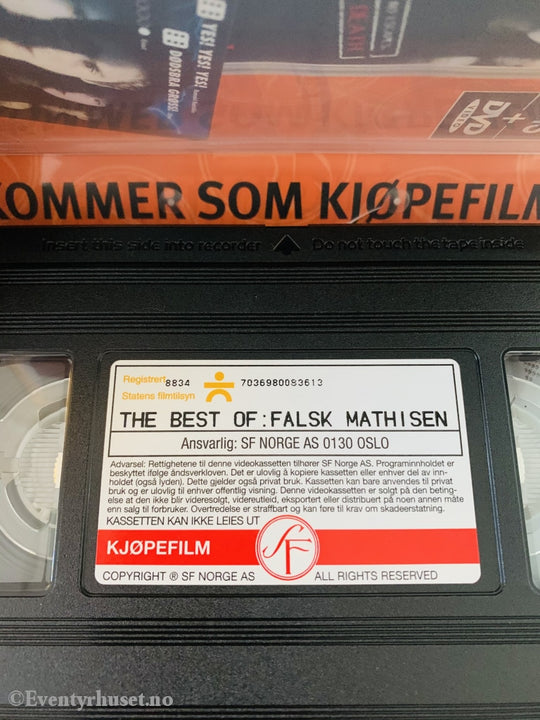 The Best Of: Falsk Mathisen. 2000. Vhs. Vhs
