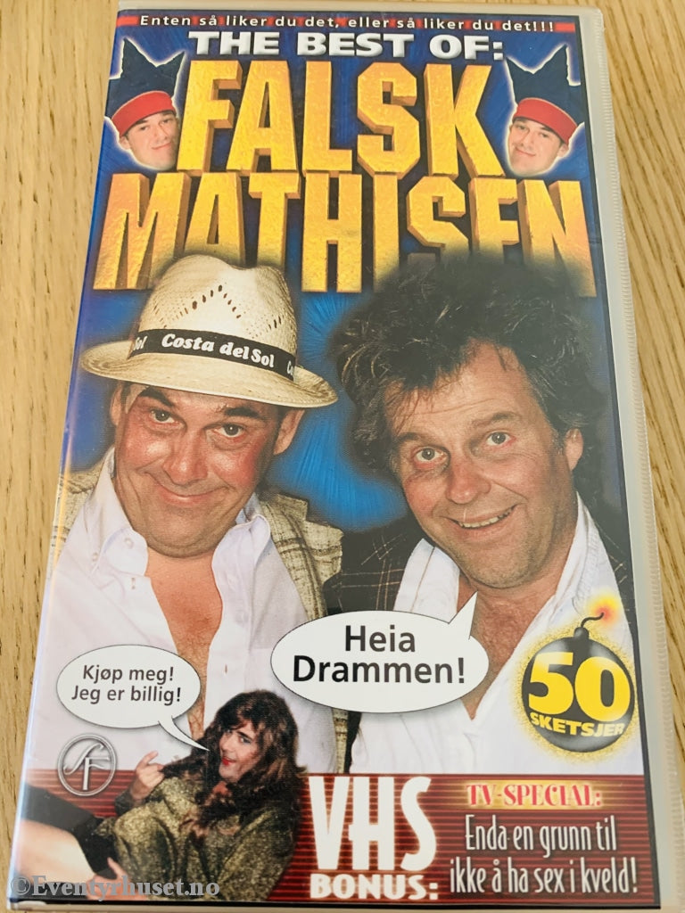The Best Of: Falsk Mathisen. 2000. Vhs. Vhs