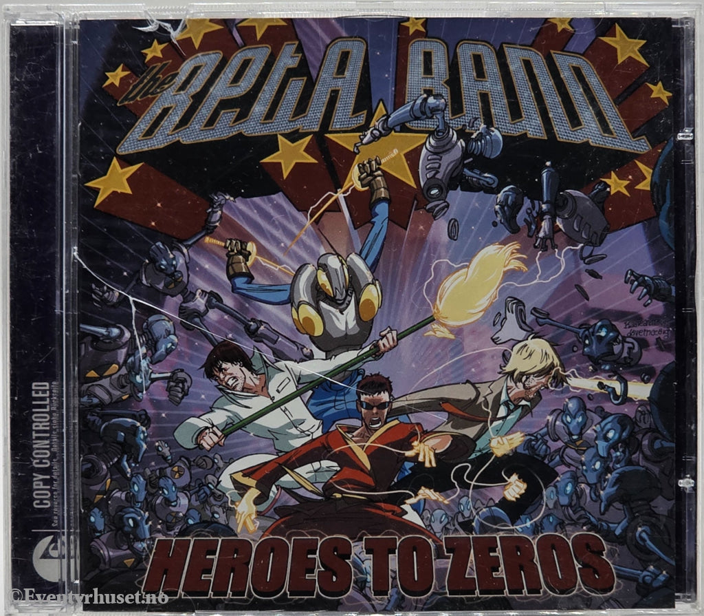 The Beta Band. 2004. Heroes to Zeros. Musikk-CD.