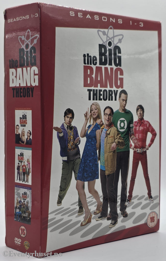 The Big Bang Theory – Sesong 1–3. 2010. DVD samleboks.