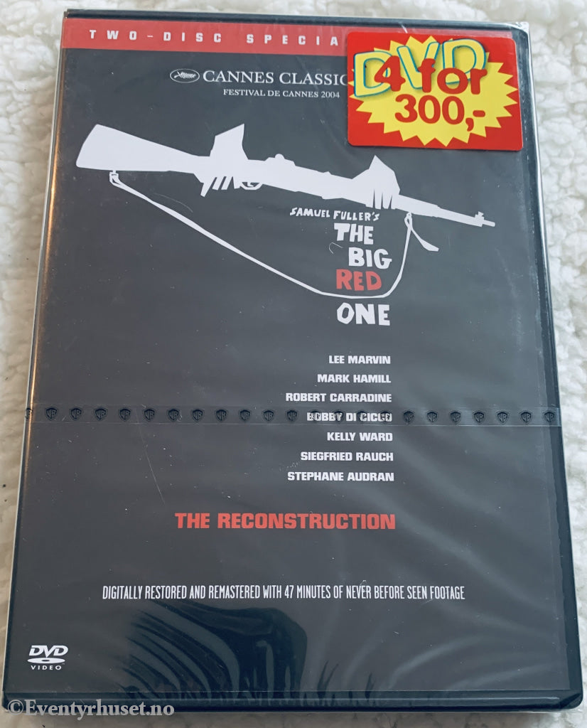 The Big Red One: The Reconstruction. 2004. DVD. Ny i plast!