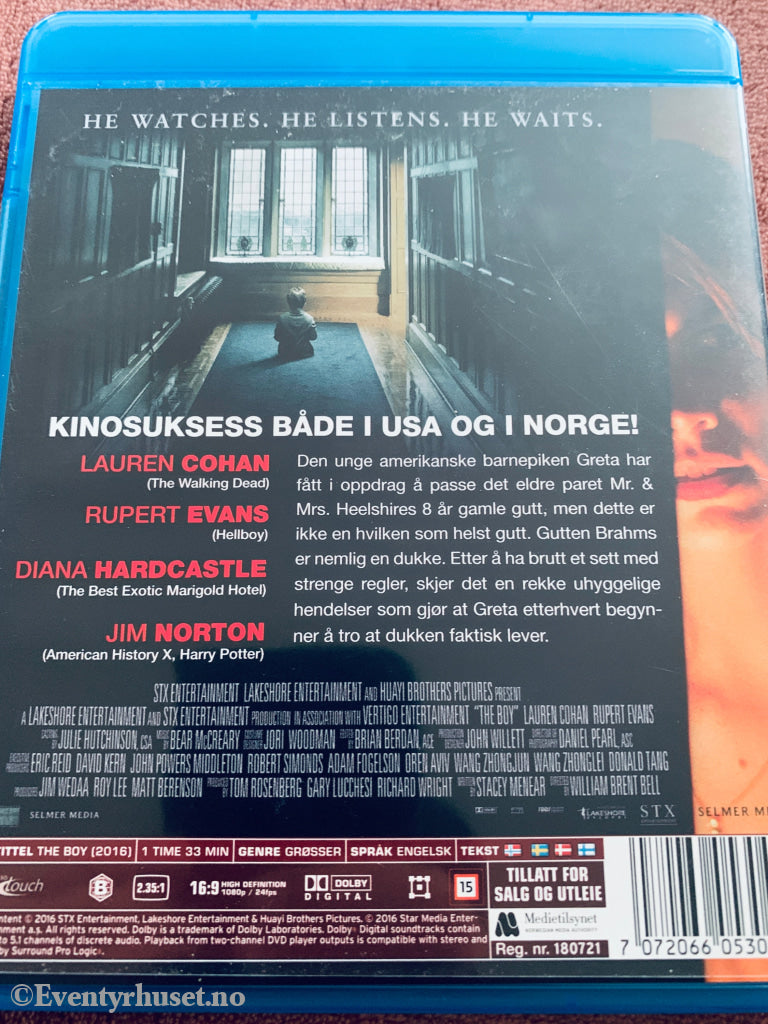 The Boy. Blu-ray.