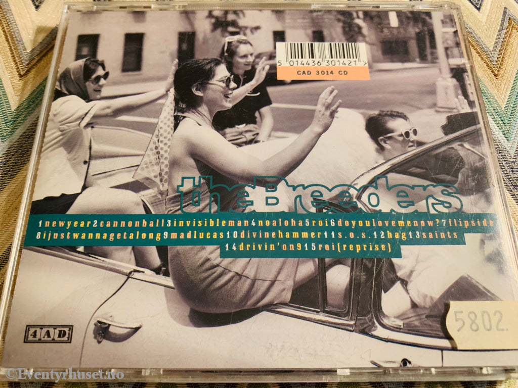 The Breeders - Last Splash. 1993. Cd. Cd