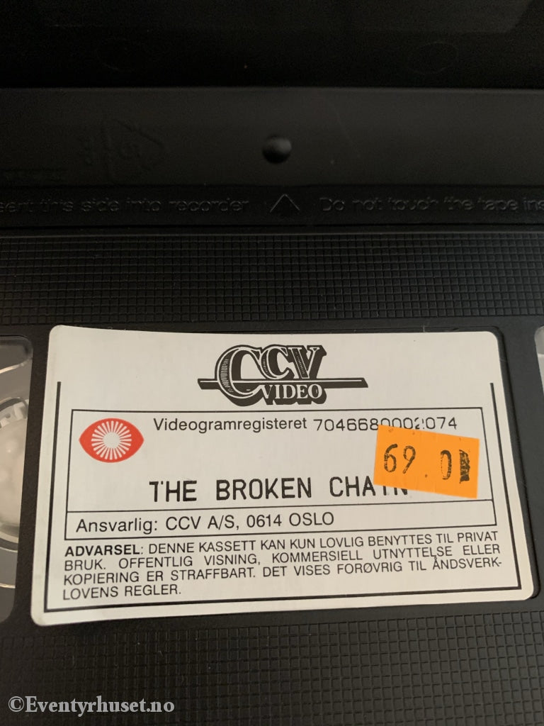 The Broken Chain. 1993. Vhs. Vhs