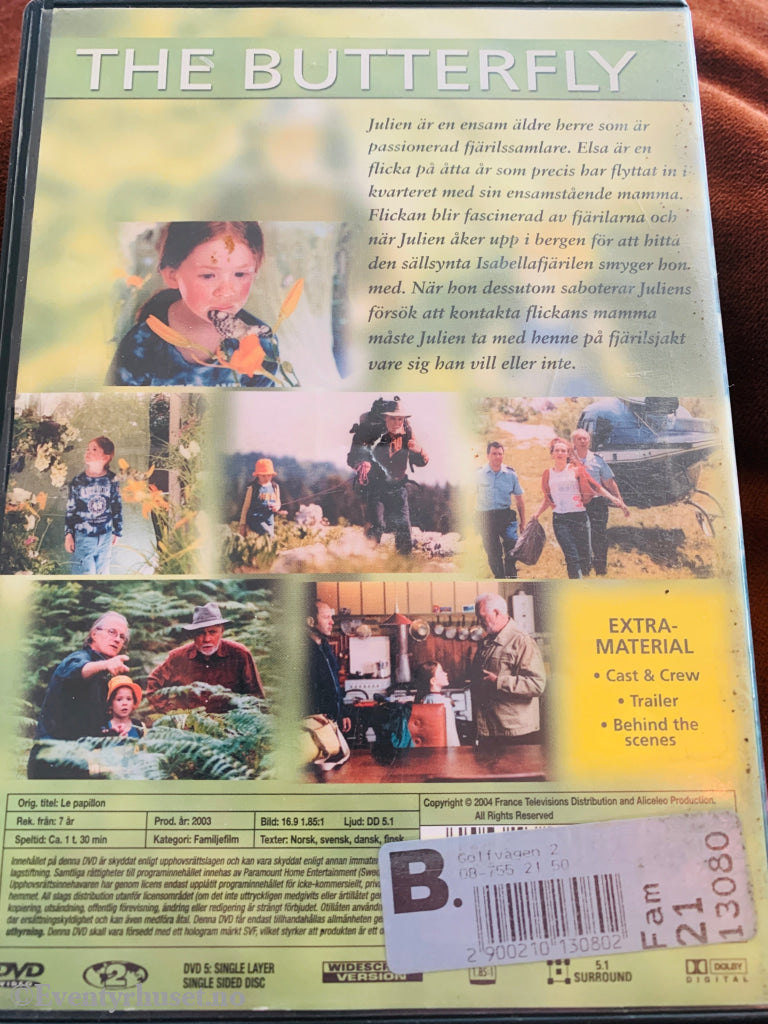 The Butterfly. DVD.