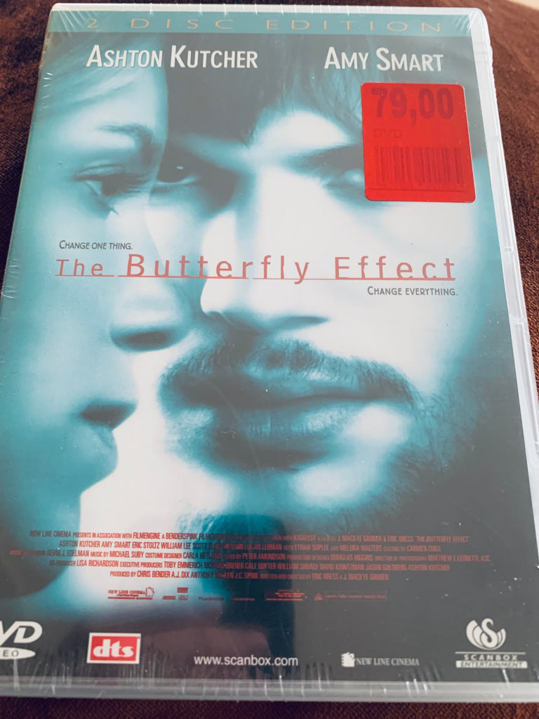 The Butterfly Effect. DVD. Ny I plast!