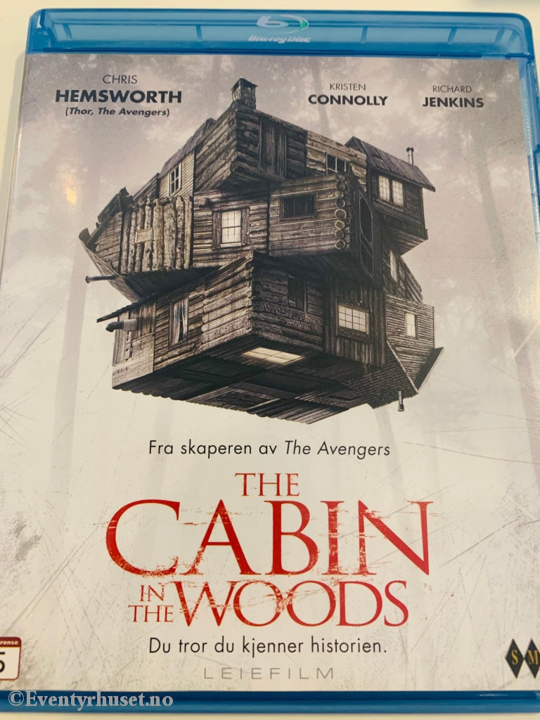 The Cabin In Woods. 2012. Blu-Ray Leiefilm. Blu-Ray Disc